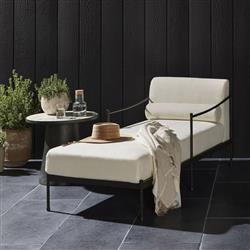 Granger Bombay Flax Outdoor Chaise|