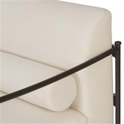 Granger Bombay Flax Outdoor Chaise|