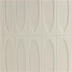 Jeremy Modern Classic White Concrete Round Outdoor Drum End Table|