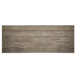 Jonathan Rustic Lodge Grey Teak Outdoor Dining Table - 110"|