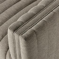 Leo Modern Classic Grey Tufted Outdoor Sofa - 97"|