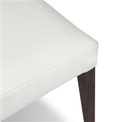 Ely Rustic Lodge Brown Woven Teak Wood Outdoor Dining Chair|