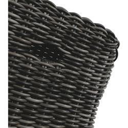 Celina Coastal Cream Upholstered Charcoal Teak Outdoor Dining Arm Chair|