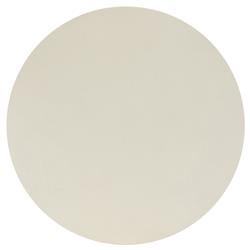 Jeremy Modern Classic White Concrete Round Outdoor Drum Coffee Table|