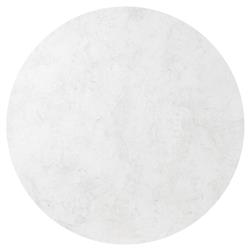 Emilia Modern Classic Off White Concrete Round Outdoor Coffee Table|