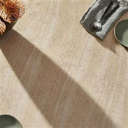 Emilia Modern Classic Beige Concrete Round Outdoor Dining Table - 48"|