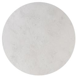 Emilia Modern Classic Off White Concrete Round Outdoor Dining Table - 48"|