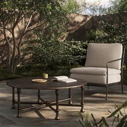 Leblanc Bronze Outdoor Coffee Table|