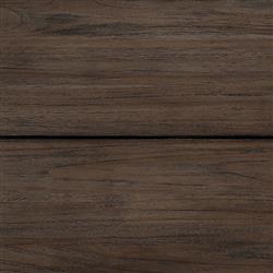 Paris Rustic Lodge Brown Teak Outdoor Oval Coffee Table|