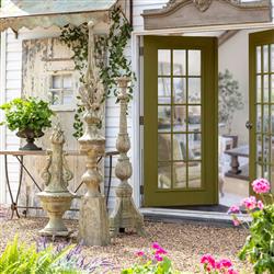 Clementine French Country Antique Garden Spire|