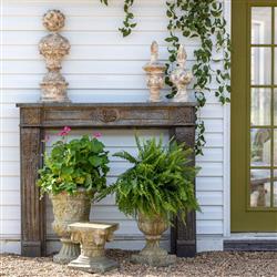 Clementine French Country Antique Garden Urn|