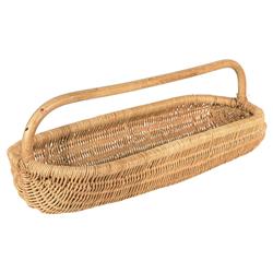 Gladys Coastal Beach Natural Woven Rattan Basket|