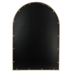 Vesper Regency Gold Arched Wall Mirror|