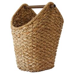 Jessie Coastal Beach Natural Braided Floor Basket|