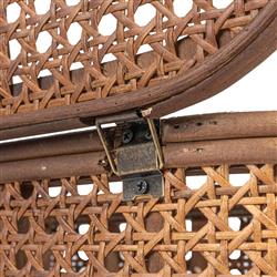 Myrtle Coastal Beach Dark Brown Rattan Decorative Box - Set of 2|