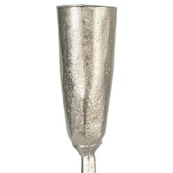 Marcello French Country Silver Iron Candelabra|