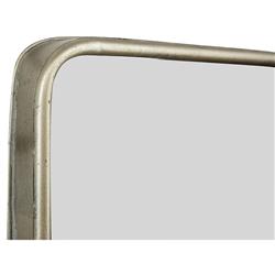 Beauden Modern Classic Antique Nickel Wall Mirror|