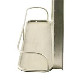 Beauden Modern Classic Antique Nickel Wall Mirror|