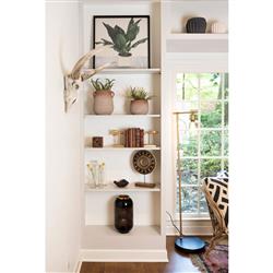 Henri Rustic Lodge White Resin Steer Wall Decor|