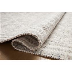 Galiana Coastal Grey Diamond Reversible Jute Rug - 3'6"x5'6"|