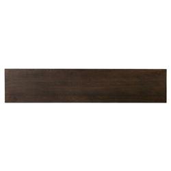 Marcella Industrial Loft Distressed Iron Brown Oak Media Console - 96"|