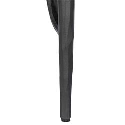 Ceasar French Country Black Iron Square Coffee Table|