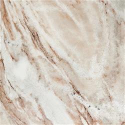 Alastair Modern Classic Beige Marble Round End Table|