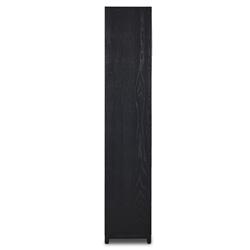 Clarence Rustic Lodge Black Oak Bookcase|