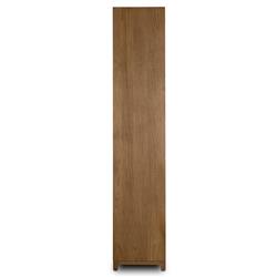 Clarence Rustic Lodge Brown Oak Bookcase|