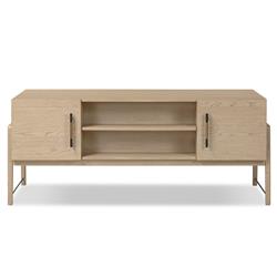 Matthew Modern Classic Brown Oak Wood Desk|