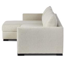 Wil Cream Performance 2-Piece Sleeper Sectional - Left Chaise - 126"|