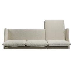 Wil Cream Performance 2-Piece Sleeper Sectional - Left Chaise - 126"|