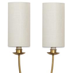 Domonique French Country Antique Gold Wallchiere Double Sconce|