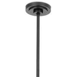 Artemis Modern Glass Shade Oil Rubbed Bronze Single Pendant|