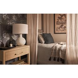 Forte Rustic Lodge Black Leather Oval Decorative Tray|