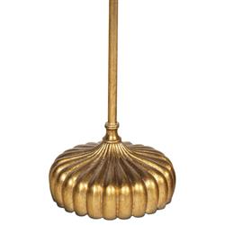 Clove French Country Antique Gold Leaf Candle Holder - Set of 2|