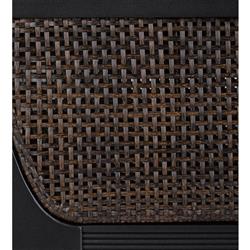 Hermine French Country Sand Sunbrella Black Aluminum Outdoor Swivel Chair|