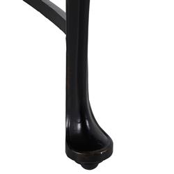 Provance Green Sunbrella Ancient Earth Black Outdoor Bench|