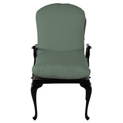 Provance Green Sunbrella Earth Black Outdoor Chaise Lounge|