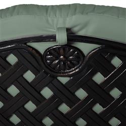 Provance Green Sunbrella Earth Black Outdoor Chaise Lounge|