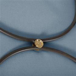 Roma Blue Sunbrella Slate Grey Aluminum Outdoor Chaise Lounge|