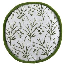 Amelia French Green Botanical Indoor Outdoor Bolster Pillow - 8x25|