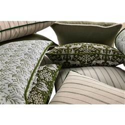 Luca Global Dark Green Cheetah Indoor Outdoor Lumbar Pillow - 14x24|