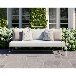 Averie Modern Classic Beige Indoor Outdoor Throw Pillow - 20x20|