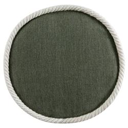 Averie Modern Classic Green Indoor Outdoor Bolster Pillow - 8x25|