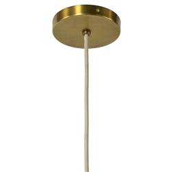 Palecek Paxton Modern Classic Frosted Glass Single Pendant|