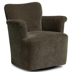 Camellia Malmo Olive Velvet Swivel Chair|