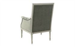 Juliette Sage Velvet Provence Sage Bergere Chair|