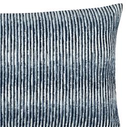 Progress Coastal Beach Indigo Indoor Outdoor Lumbar Pillow - 12x20|