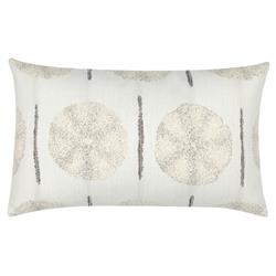 Solstice Coastal Beach Sand Indoor Outdoor Lumbar Pillow - 12x20|